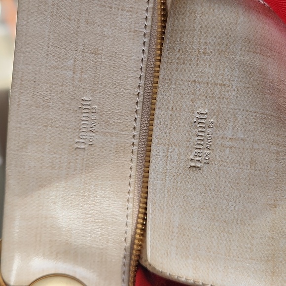 Hammitt Tony Semolina Cream/Brushed Gold Crossbody Bag - Picture 4 of 16